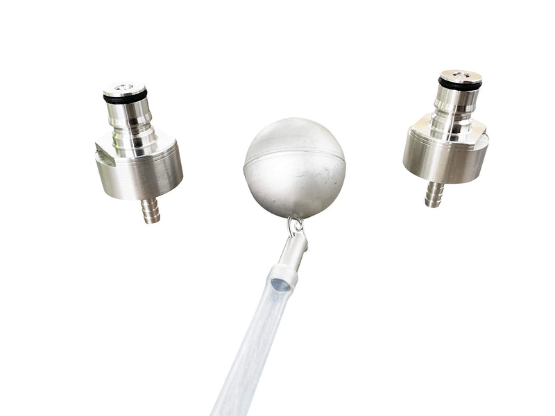 [Australia - AusPower] - Stainless Steel FermZilla Pressure Kit for 27L Fermzilla Suits Conical And All Rounder Model with 2pcs Carbonation cap for homebrew beer keg 