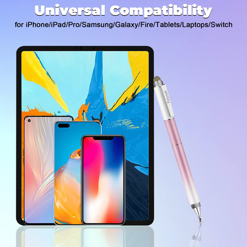 [Australia - AusPower] - Penyeah Stylus Pens for Touch Screens (4 in 1),Universal Touch Screen Pen Phone/Tablet Stylus for iPhone/iPad/Pro/Mini/Android/Samsung/Fire and All Capacitive Touch Screens-Dream Pink Dream Pink 