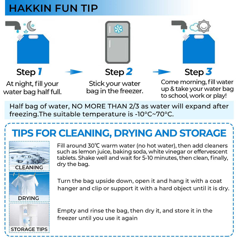 [Australia - AusPower] - Hakkin Collapsible Water Tank Container 4 Pack 1.3 Gallon/5L, No-Leak Freezable Portable BPA Free Food Grade Plastic Storage Jug for Camping, Hiking, Travel, Emergency Survival Kit Bonus 2 Pcs Caps 4 Pack 5L 
