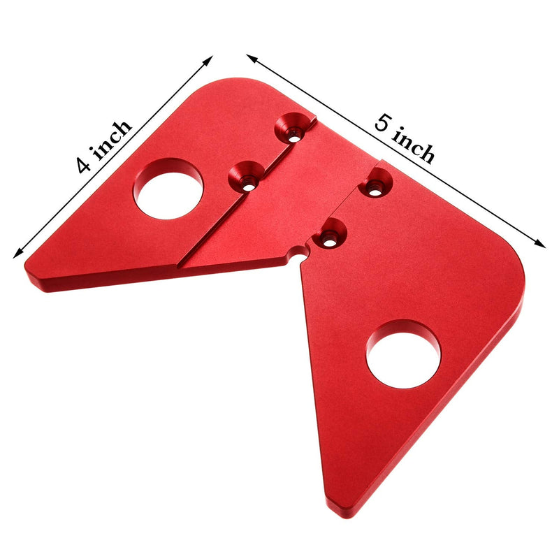 [Australia - AusPower] - Aluminum Alloy Square Center Scribe Center Finder Line Gauge Carpenter Ruler Woodworking Center Measuring Tool with Detachable Ruler 
