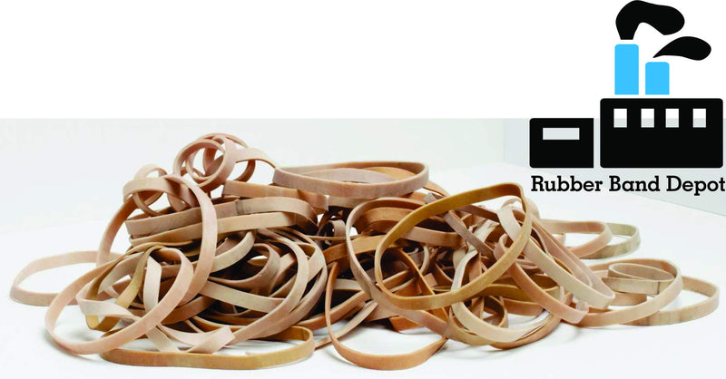 [Australia - AusPower] - Rubber Bands, Rubber Band Depot, Size #84, Approximately 155 Rubber Bands Per Bag, Rubber Band Measurements: 3-1/2" x 1/2'' - 1 Pound Bag 