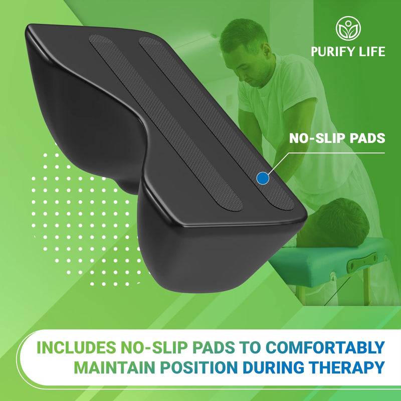 [Australia - AusPower] - Occipital Release Tool for Pivotal Therapy - Cervical Traction Neck Pillow - Lumbar Dysfunction, TMJ, Neck or Shoulder Pain Relief, Soft Tissue, Spinal Alignment, and Tension Headaches 