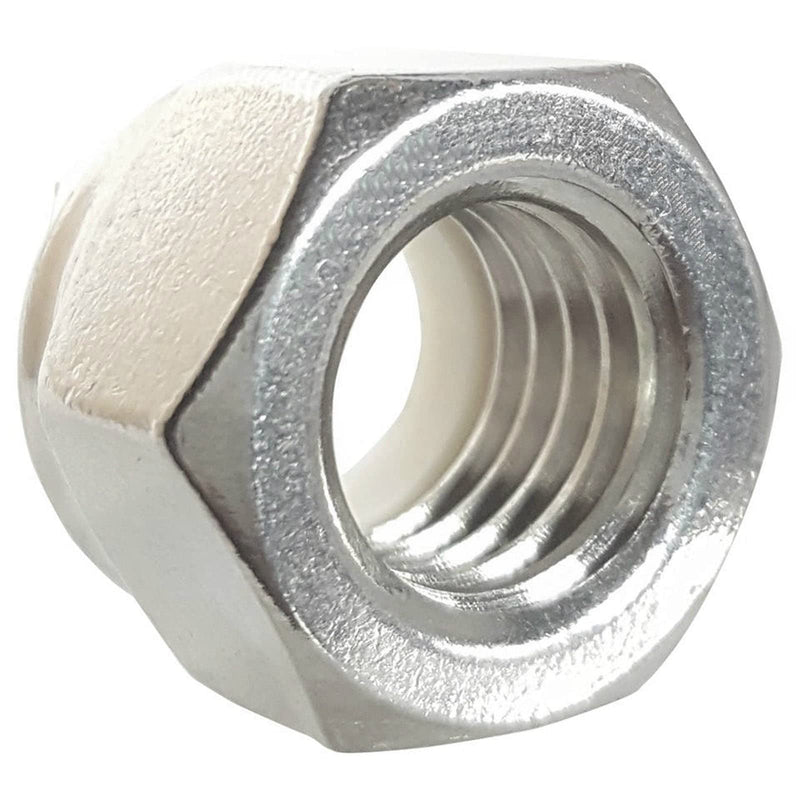 [Australia - AusPower] - 25 Qty 3/8-16 Stainless Steel Nylon Insert Hex Lock Nuts (BCP588) 