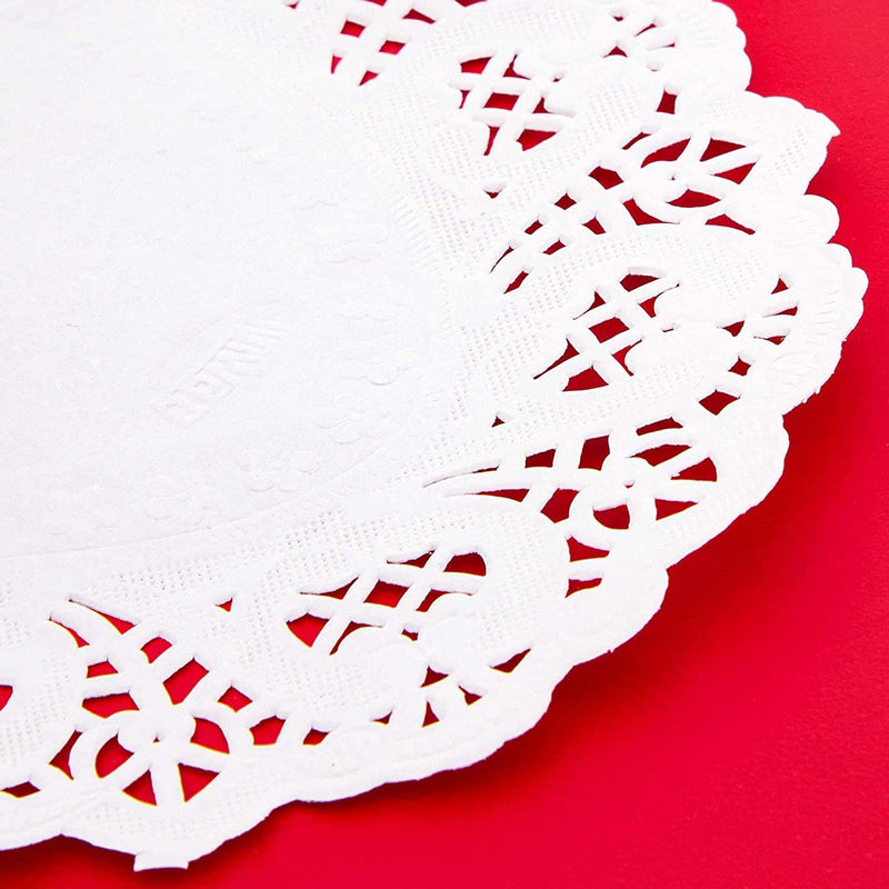 [Australia - AusPower] - Juvale Oval Paper Lace Doilies (7.5 X 10.5 in, 300 Pieces) 