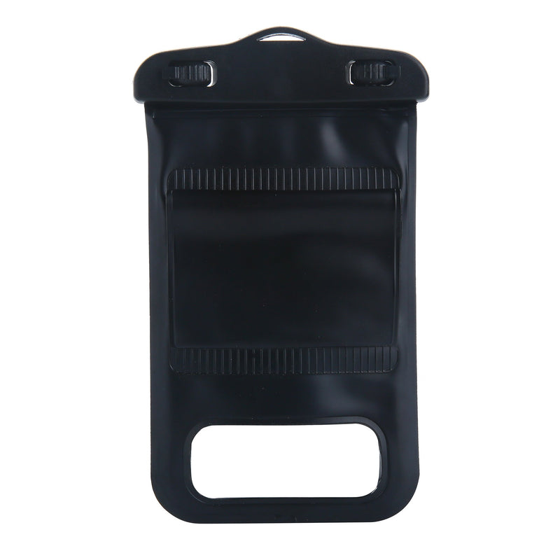 [Australia - AusPower] - Waterproof Phone Holder Armband Case for Swimming Running Walking. Fits All Standard Size Phones up to 6.3inches- iPhone 11, 13 Pro Samsung Galaxy S. Android. Bonus Hi-Vis Armband and Neck Lanyard. Armband No Headphone Jack Black 