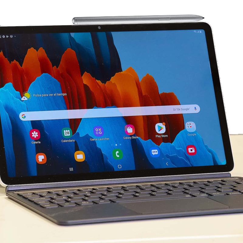 [Australia - AusPower] - Tab S7 S Pen Replacement for Samsung Galaxy Tab S7,Tab S7 Plus Stylus(Without Bluetooth,Silver) Silver 