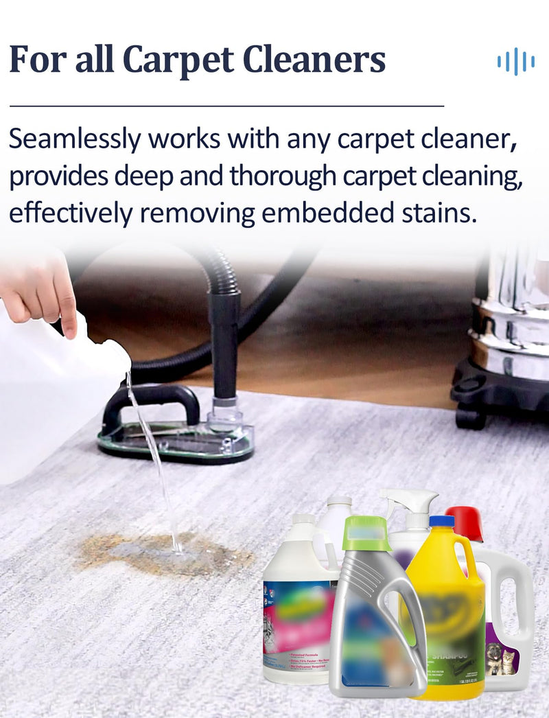 [Australia - AusPower] - Dysolve Carpet Stain Remover Tool Attachment for Water Filtration Wet Extractor Vacuum Cleaner, Deep Cleaning Pet Rug Shampooer Solution for Home Floor 