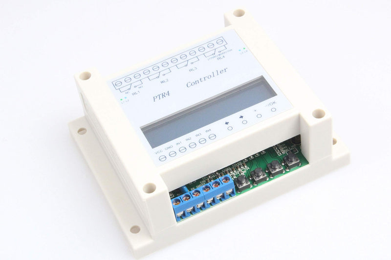 [Australia - AusPower] - NOYITO 4-Channel Programmable Time Relay Controller 99-Step Multi-Channel Timing Trigger Solenoid Valve Linkage Control LCD Display Optocoupler Isolation 