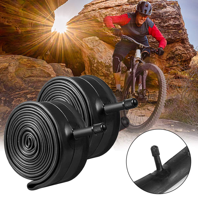 [Australia - AusPower] - Vitog Bike Tube 26 x 1.95 Standard (32mm) Schrader Valve 26 Inch Bike Tube with 2 Tire Levers & 6 Adhesive Patches Bicycle Tube 26 x 1.75 to 2.125 Bike Tire Tube 26"x1.75-2.125, 32mm 