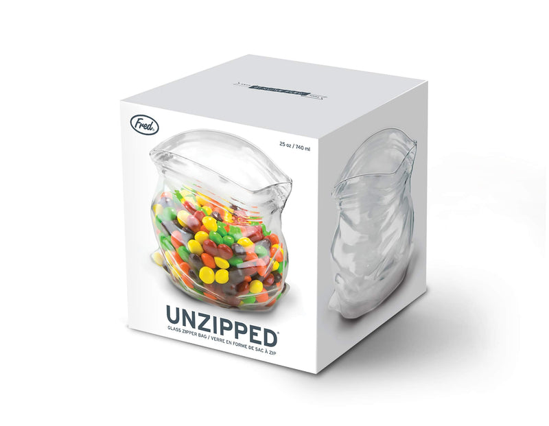 [Australia - AusPower] - Fred & Friends UNZIPPED Hand-Blown Glass Bowl 