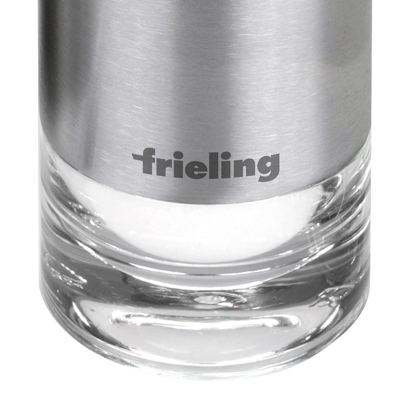 [Australia - AusPower] - Frieling USA Sylva Salt or Pepper Shaker Acrylic, 3.3" x 1.7", Clear/Stainless Steel 