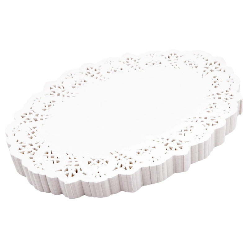 [Australia - AusPower] - Juvale Oval Paper Lace Doilies (7.5 X 10.5 in, 300 Pieces) 