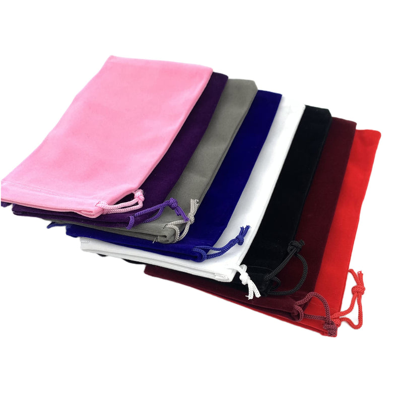 [Australia - AusPower] - Palmhomee Pack of 48 Velvet Drawstring Bags Gift Bag Velvet Pouch For Jewelry Wedding and Party Favor (4x6 Inch, Mixed Colors) 