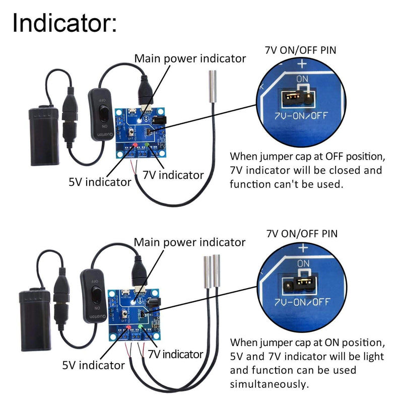 [Australia - AusPower] - Quarton Multi-Function Power Supply Board for Laser Module Use (LMPS-MP1) 