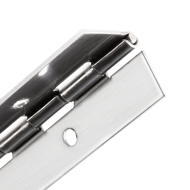 [Australia - AusPower] - 2 PCS Stainless Steel 304 Piano Hinge, 16 Inch Heavy Duty Continuous Hinge, 0.04" Thickness Fixing Folding Continuous Piano Hinge 