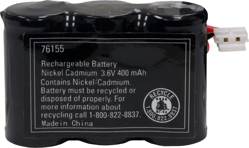 [Australia - AusPower] - Power Gear Rechargeable Cordless Phone Battery, 3.6V, 400mAh Battery Pack, Nickel Metal Hydride, Cordless Phone Handset Compatible, 76155 