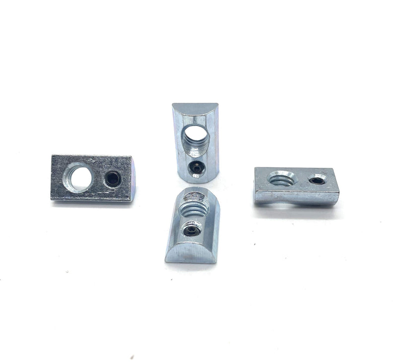 [Australia - AusPower] - 5/16-18 Roll-in T-Nut with Set Screw (24 pcs.) Compatible with 8020 3788, 15 Series Extrusion, 40 Series Extrusion, 1515, 1530, 4040, 4080 