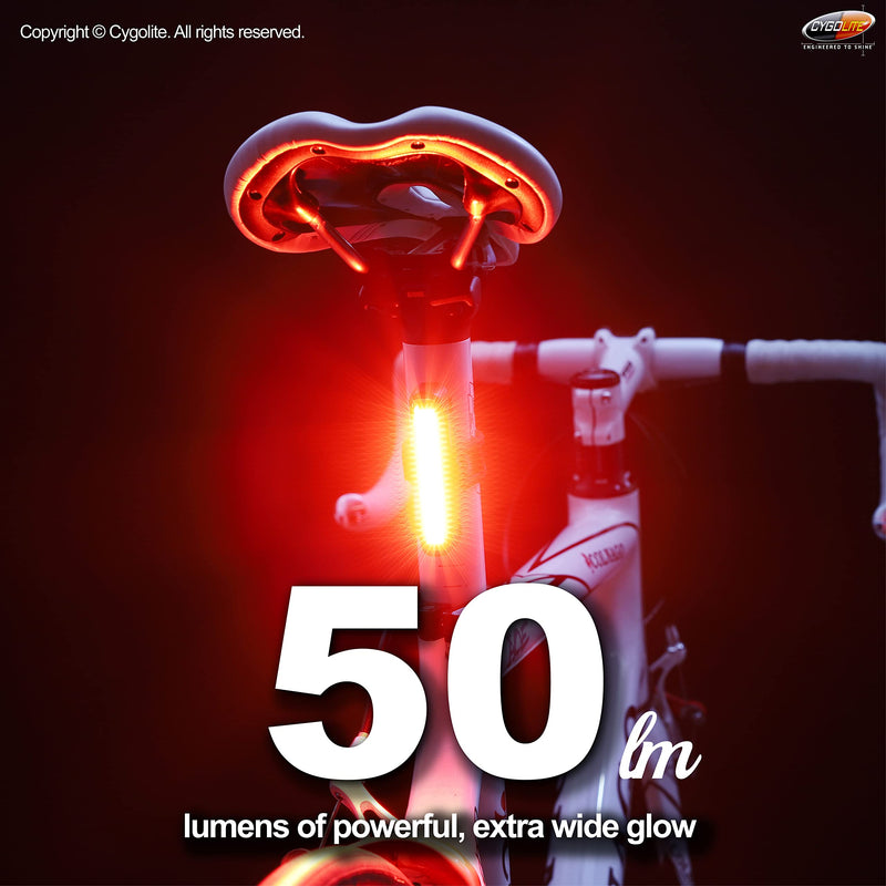 [Australia - AusPower] - Cygolite Hotrod 50 Lumen USB Rechargeable Rear Taillight 
