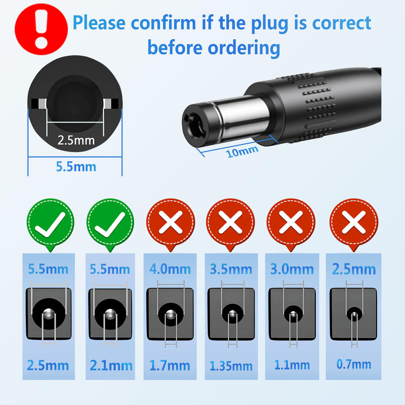 [Australia - AusPower] - MTDZKJG 12V 5A Power Supply Adapter AC100-240 to DC 5.5mmx 2.5mm Plug 12V 5A AC/DC Power Supply Terminal for LED Strip Light CCTV Camera etc. 