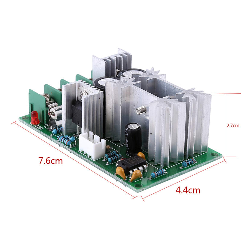 [Australia - AusPower] - PWM DC Motor Speed Controller 12V 24V 36V 48V 20A DC Motor Driver Module High Power Current Regulator 