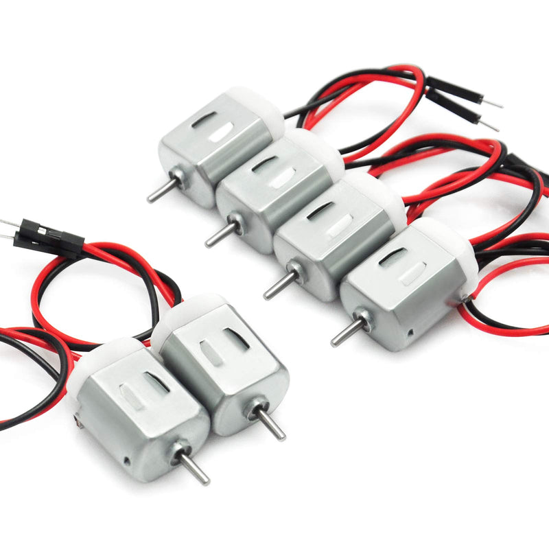 [Australia - AusPower] - Gikfun 1.5V-6V Type 130 Miniature DC Motors for Arduino Hobby Projects Diy (Case pack of 6) EK1450 