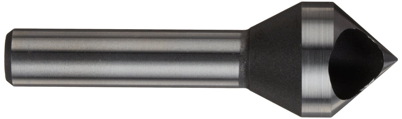 [Australia - AusPower] - KEO 53514 Cobalt Steel Single-End Countersink, Uncoated (Bright) Finish, 82 Degree Point Angle, Round Shank, 3/8" Shank Diameter, 3/4" Body Diameter 