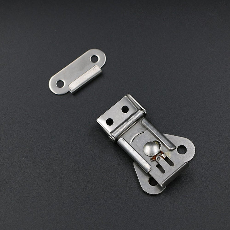 [Australia - AusPower] - YES Time 2 Pcs 304 Stainless Steel Wooden Box Chest Rotary Draw Latch Toggle Hasp Latch Lock Buckle 