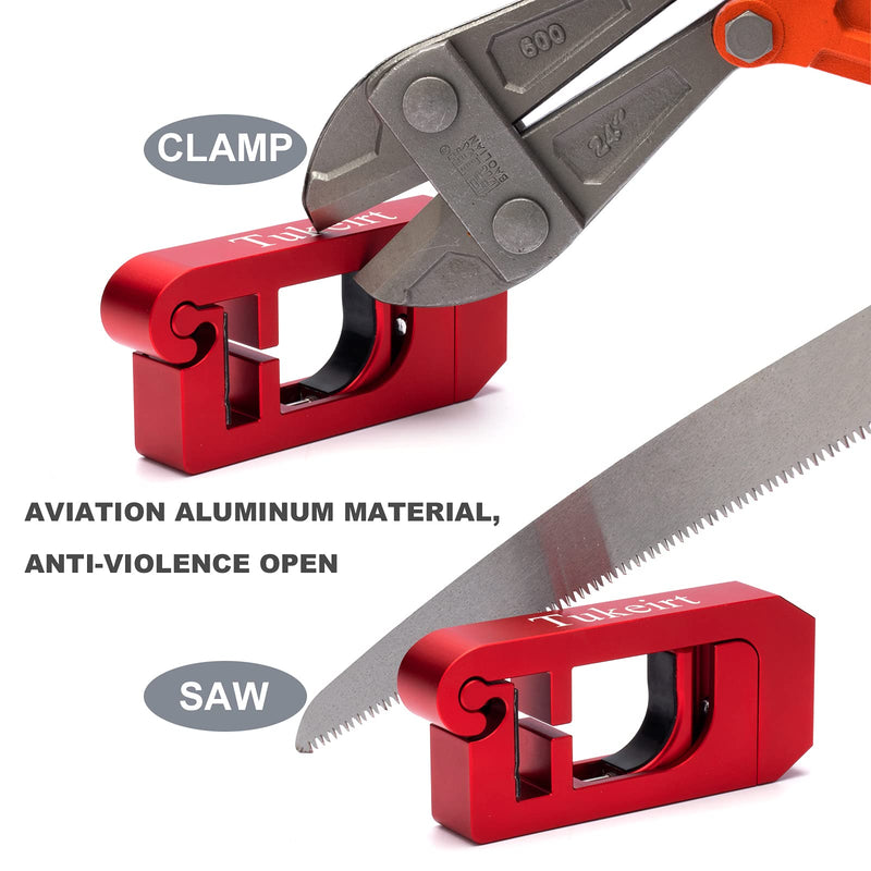 [Australia - AusPower] - Tukeirt Motorcycle Lock - Adjustable Anti Theft for Motorcycles Mopeds Motorbikes Scooters ATVs Dirt Bike Street Bike Braking the Front Wheel Use on Grip Brake Handlebar(red) Red 