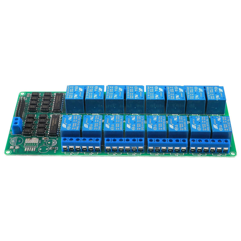 [Australia - AusPower] - ALAMSCN 16 Channel DC 5V Relay Module with Optocoupler Low Level Trigger Expansion Board for Smart Control Switch 