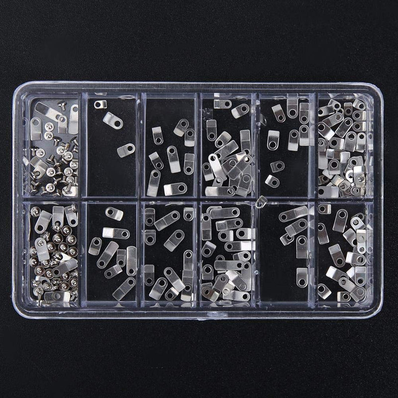 [Australia - AusPower] - 240 Pcs Screw Washer Watch Casing Clamp Adapter Casing Movement Securing ETA 2824 2836 2846 