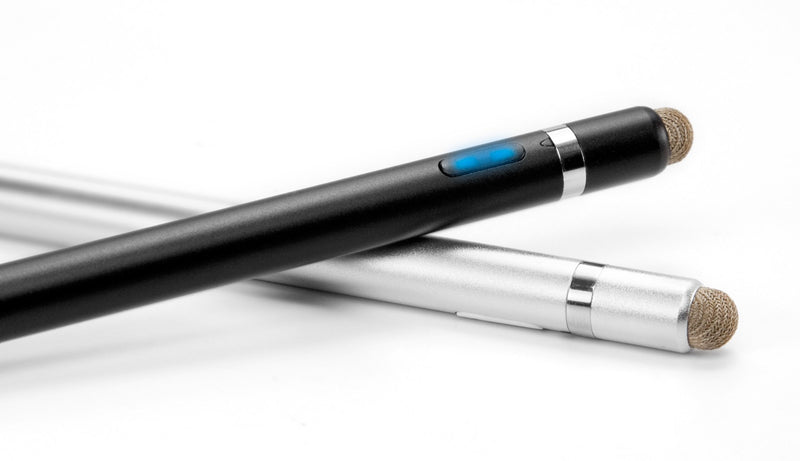 [Australia - AusPower] - BoxWave Stylus Pen for iPad Pro 9.7 (2016) (Stylus Pen by BoxWave) - AccuPoint Active Stylus, Electronic Stylus with Ultra Fine Tip for iPad Pro 9.7 (2016), Apple iPad Pro 9.7 (2016) - Metallic Silver 