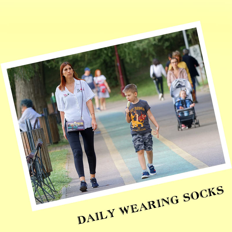 [Australia - AusPower] - Jamegio Boys Socks 12 Pairs Ankle Athletic Sock Half Cushion Low Cut socks for Little Big Kids Size Age 3-10 Years Multicolor 3-5T 