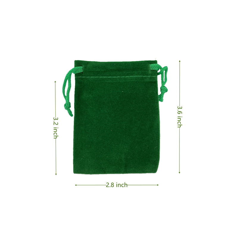 [Australia - AusPower] - Palmhomee Pack of 48 Velvet Drawstring Bags Gift Bag Velvet Pouch For Jewelry Wedding and Party Favor (2.8x3.6 Inch, Mixed Colors) 