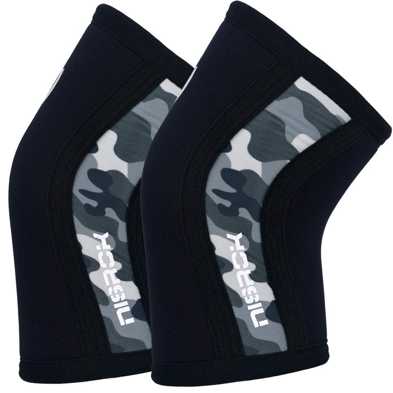 [Australia - AusPower] - Elbow Sleeves (Pair),Support for Weightlifting,Powerlifting,Squat,Basketball and Tennis,5mm Neoprene Compression Brace for Both Women and Men(Medium) Medium Black 