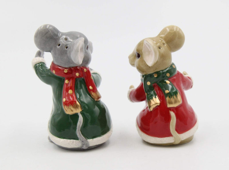 [Australia - AusPower] - Cosmos Gifts Christmas Mouse Couple S/P Salt and Pepper Set, Multicolored 