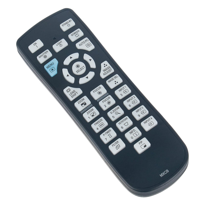 [Australia - AusPower] - Allimity MXCB Replaced Remote Control fit for Sanyo Projector PLC-XP100L 200L XM1000C PLC-XM150 PLC-XM1500C XP100 2 PLC-XF47 XF4700 