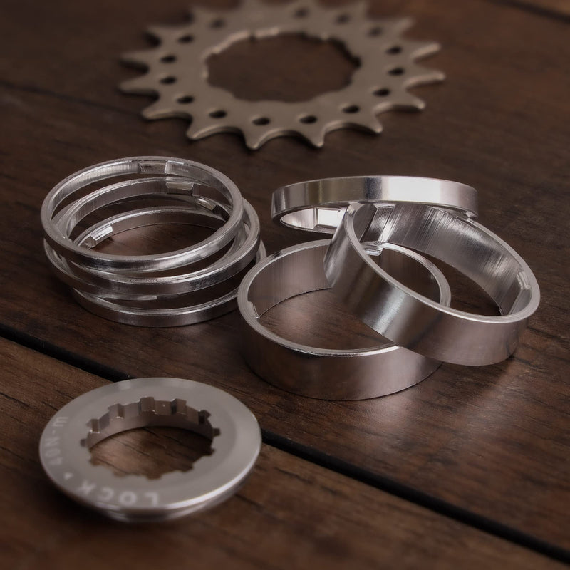 [Australia - AusPower] - CyclingDeal Conversion Kit Fixie Bike Single Speed Compatible with Shimano Adaptor 13 Teeth 