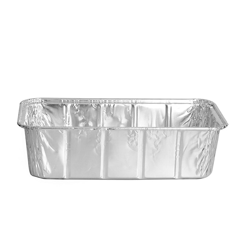 [Australia - AusPower] - Party Bargains 2 Lb Aluminum Loaf Pan - (20 Pack) 8.5" x 4.5" x 2.5" Heavy Duty Disposable Bread Pans - Perfect for Baking Homemade Cakes, Lasagna, Meatloaf & Food Serving 20 