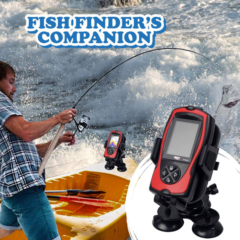 [Australia - AusPower] - LUCKYLAKER Strong Suction Phone Mount Base Universal Marine Electronic Mount Ball Kayak Fish Finder Holder Car Fishing for Truck Boat Canoe 