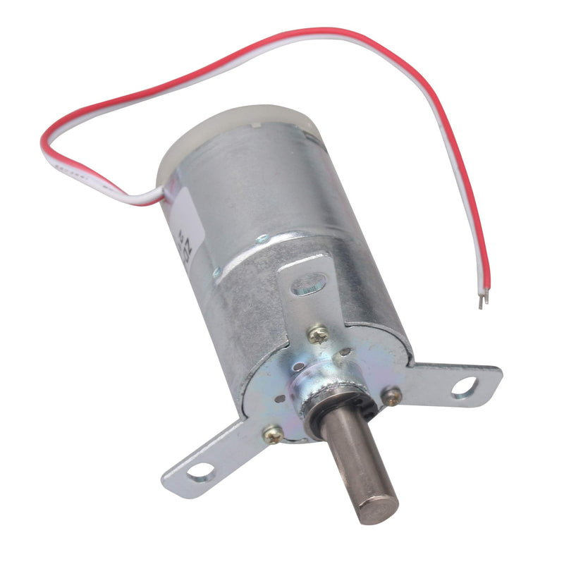 [Australia - AusPower] - BQLZR High Torque 12V DC 25 RPM Gear-Box Regulated Geared Motor for Electric Screwdrivers, Juicers, Shredders, DIY Mini Drill Presses,Cake Pan 