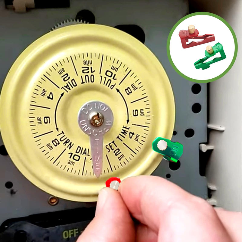 [Australia - AusPower] - Litorange Time Switch Replacement Trippers Kit (5 ON /5 Off /10 Screws) for Intermatic 156T1978A, T100 Series Timers, Pool Timer On Off Clips, Clock Dial Timers Trippers 10PCS 