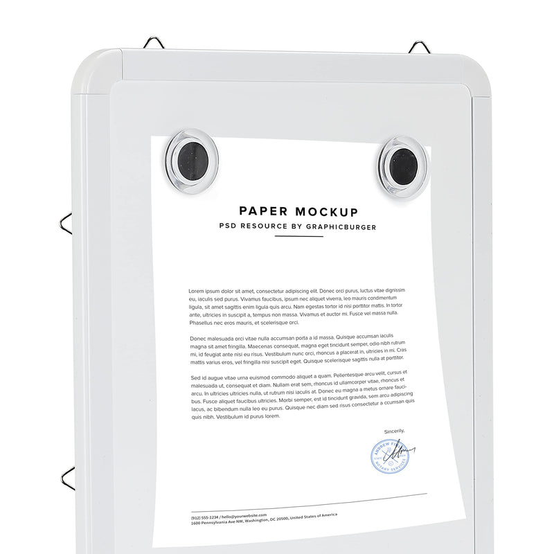 [Australia - AusPower] - Mr. Pen- Dry Erase Whiteboard, 12.5" X 9.5", Small White Board, Dry Erase Board, Whiteboard with 8 Dry Erase Markers, Small Dry Erase Board, Whiteboard, White Board Dry Erase, Magnetic Dry Erase Board 