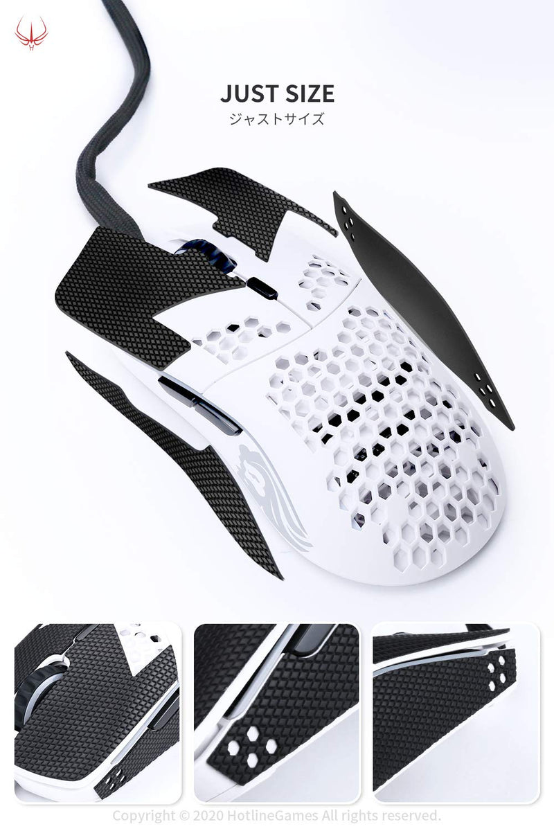 [Australia - AusPower] - [Grip Upgrade] Hotline Games 2.0 Plus Anti Slip Mouse Grip Tape Compatible with Razer DeathAdder V2 X Hyperspeed Gaming Mouse Skins,Sweat Resistant,Cut to Fit,Easy to Apply For DeathAdder V2 X Hyperspeed 