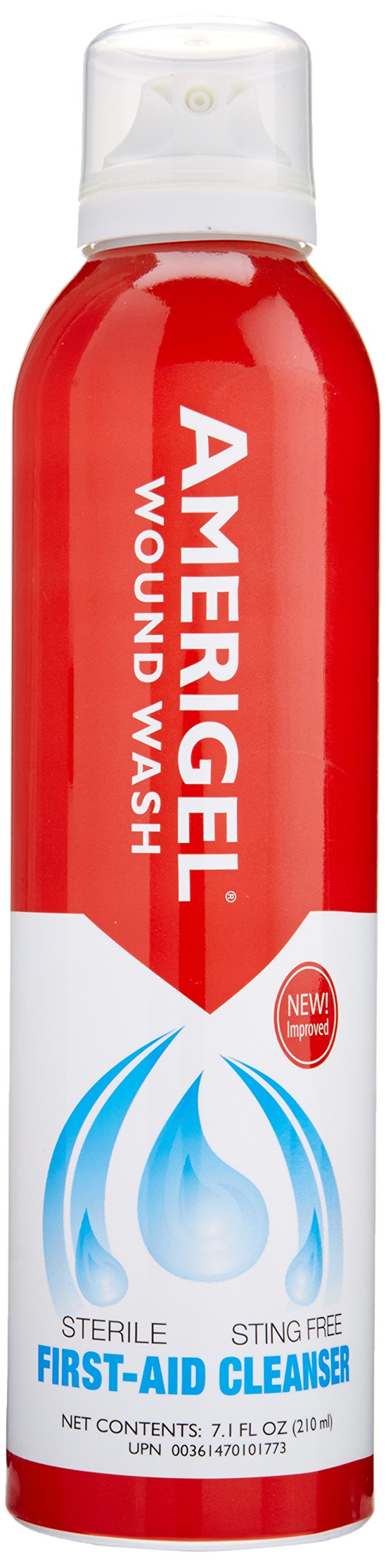 [Australia - AusPower] - AMERIGEL Total First Aid Bundle (1 oz. Hydrogel Wound Dressing, 7.1 oz. Saline Wound Wash, Bordered Gauze Dressing) 