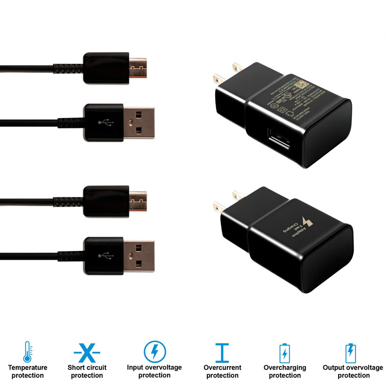 [Australia - AusPower] - 15W Type C Charger Fast Charging USB C Fast Charger C Charger Cable Fast Charging Fast Charger Type C for Android Samsung Charger Type C Samsung Fast Charger Samsung Charger Fast Charging 2 Pack 