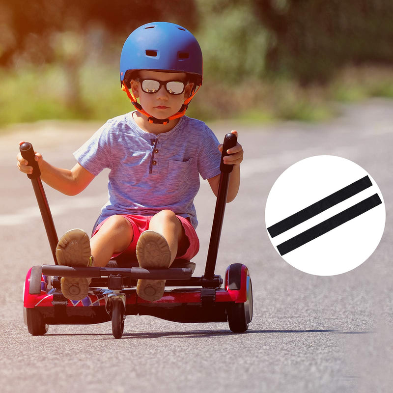 [Australia - AusPower] - Aodaer 8 Pack Adjustable Hoverboard Straps Replacement Straps and Strap Protector Hook and Loop Kart Accessories Seat Attachment Straps Fastening Hoverboard Cable for Kart Balance Scooter 