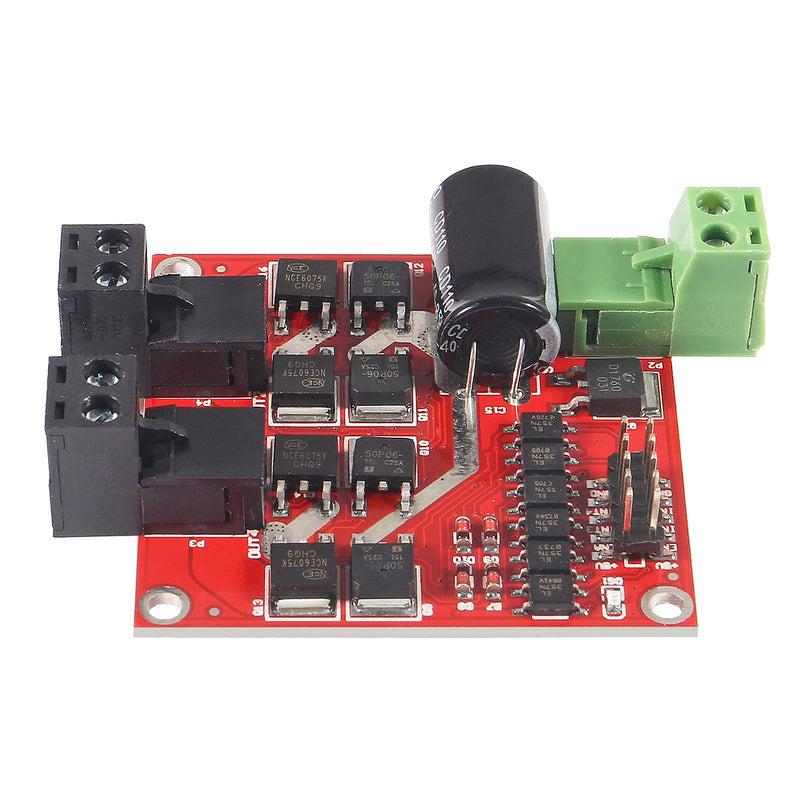 [Australia - AusPower] - UMLIFE1PCS L298 Dual H Bridge Motor Speed Controller DC 6.5V-27V 7A PWM Motor Regulator Board 12V 24V Electric Motor Control Module Industrial 160W with Optocoupler Isolation 