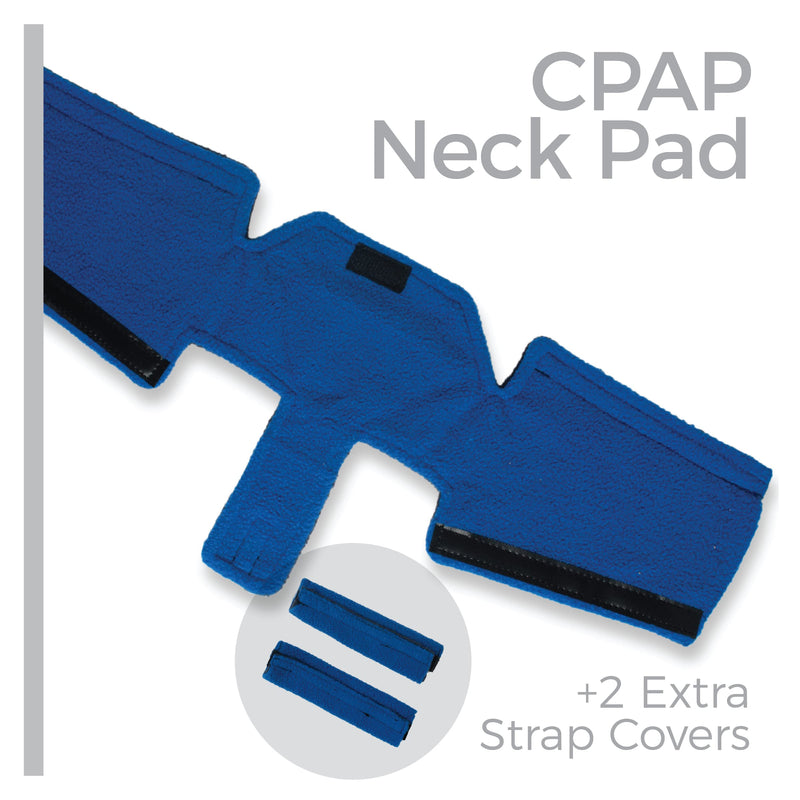 [Australia - AusPower] - CPAP Neck Pad Headgear Strap Cover by Snugell®,| Includes 2 Extra Universal Strap Covers| Fits All Major Headgear Brands | Ultra-Soft Fleece Fabric | Ergonomic Design for Comfort 