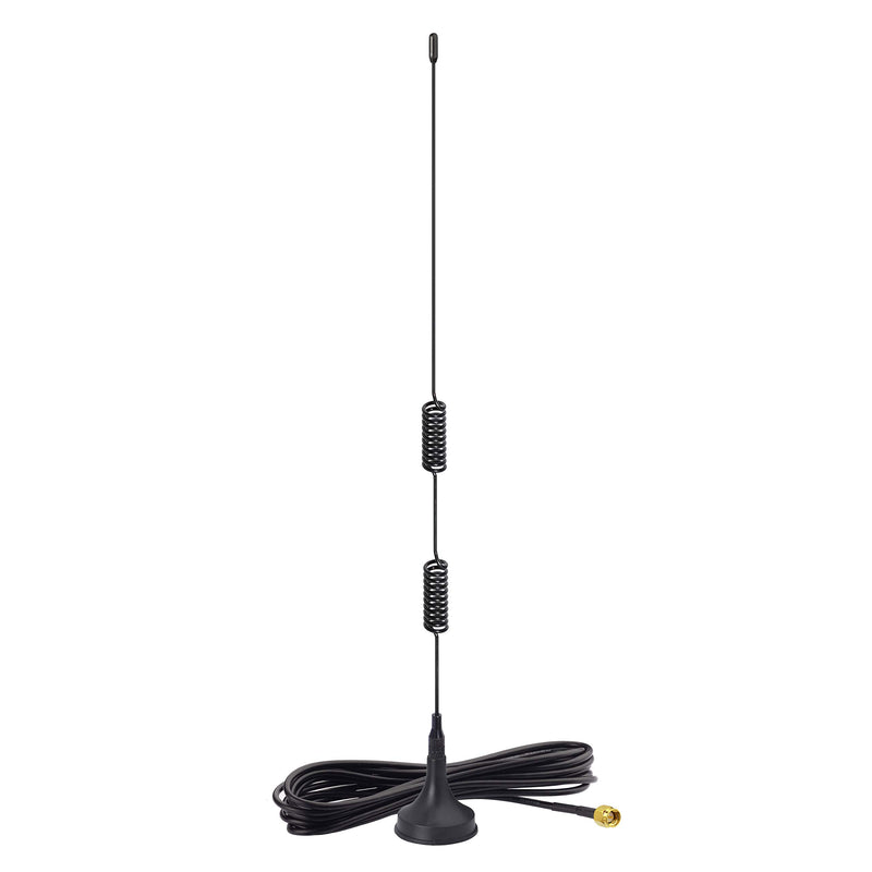 [Australia - AusPower] - Bingfu Dual Band VHF UHF 136-174MHz 400-470MHz Ham Radio Antenna Handheld Two Way Radio Magnetic Base SMA Male Antenna for Ham Radio Walkie Talkie Icom Yaesu Vertex Standard Horizon Marine VHF Radio 