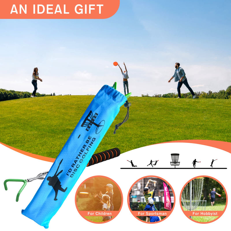 [Australia - AusPower] - LQLMCOS Disc Golf Retriever Pole,Disc Retriever Telescoping Pole with Hook,Expands to 10/16 Feet,Disc Golf Stick Disc Golf Grabber,Disc Golf Gripper Pole,Disc Golf Equipment Disc Golf Accessories 10 FT 